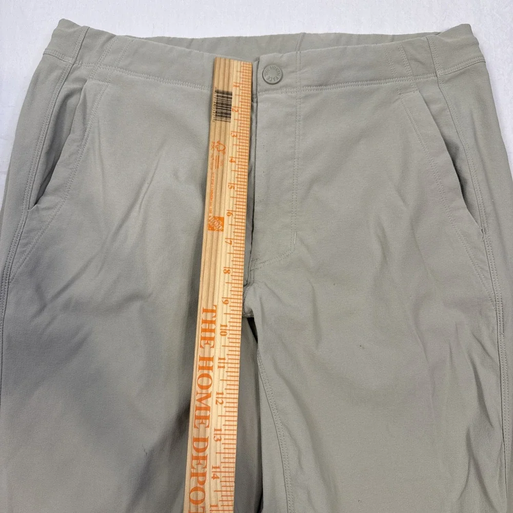 North Face Joggers Men M BEIGE PERFORMANCE JOGGER  Drawstring Casual Hiking